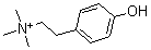 CAS#: 6656-13-9, 4-Hydroxy-N,N,N-Trimethyl-Benzeneethanaminium