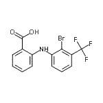 CAS#: 6656-75-3, 2-{[2-Bromo-3-(Trifluoromethyl)Phenyl]Amino}Benzoic Acid