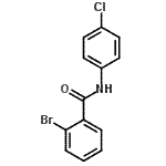 CAS#: 66569-06-0, 2-Bromo-N-(4-chlorophenyl)benzamide