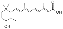 CAS 登录号:66592-72-1, (2E,4E,6E,8E)-9-(3-羟基-2,6,6-三甲基-1-环己烯基)-3,7-二甲基-壬-2,4,6,8-四烯酸