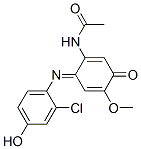 CAS 登录号：66612-11-1， N-[6-[(2-氯-4-羟基苯基)亚氨基]-4-甲氧基-3-氧代-1,4-环己二烯-1-基]乙酰胺