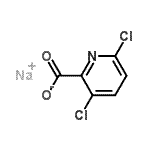 CAS#: 6662-55-1, Sodium 3,6-Dichloro-2-Pyridinecarboxylate