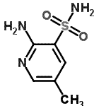 CAS#: 66623-22-1, 2-Amino-5-methyl-3-pyridinesulfonamide
