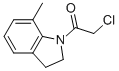 CAS#: 66624-43-9, 1-(Chloroacetyl)-2,3-Dihydro-7-Methyl-1H-Indole 