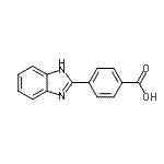 CAS#: 66631-29-6, 4-(1H-Benzimidazol-2-yl)benzoic acid