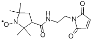 CAS 登录号:66641-27-8, 3-(2-马来酰亚胺基乙基氨基甲酰)-2,2,5,5-四甲基-1-吡咯烷基氧基