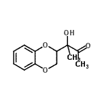 CAS 登录号：66641-94-9， 3-(2,3-二氢-1,4-苯并二氧杂环己-2-基)-3-羟基-2-丁酮