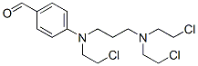CAS 登录号：66648-37-1， N,N,N'-三(beta-氯乙基)-N'-(4-甲酰基苯基)-1,3-丙基烯二胺
