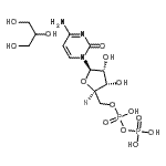 CAS 登录号：6665-99-2， 胞苷二磷酸甘油酯