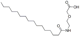 CAS 登录号：66654-00-0， [2-[(1-氧代十六烷基)氨基]乙氧基]乙酸