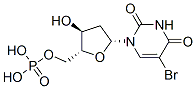 CAS 登录号:6666-38-2, 5-溴-2'-脱氧尿苷 5'-单磷酸酯