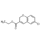 CAS#: 66670-54-0, Ethyl 6-chloro-2H-chromene-3-carboxylate