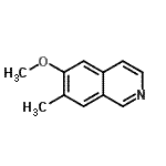 CAS#: 666735-05-3, 6-Methoxy-7-methylisoquinoline