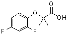 CAS#: 667413-00-5, 2-(2,4-Difluorophenoxy)-2-methylpropanoic acid