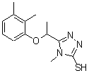 CAS#: 667413-82-3, 5-[1-(2,3-Dimethylphenoxy)ethyl]-4-methyl-4H-1,2,4-triazole-3-thiol