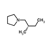 CAS#: 667420-93-1, 1-[(2S)-2-Methylbutyl]pyrrolidine
