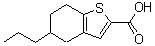 CAS#: 667436-13-7, 5-Propyl-4,5,6,7-tetrahydro-1-benzothiophene-2-carboxylic acid