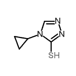 CAS#: 667437-96-9, 4-Cyclopropyl-2,4-dihydro-3H-1,2,4-triazole-3-thione