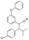 CAS#: 66753-10-4, 4-Chloro-beta-(1-Methylethyl)-alpha-(3-Phenoxyphenyl)Benzenepropanenitrile