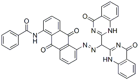 CAS#: 66755-26-8, N-[5-[[Bis(1,4-Dihydro-4-Oxo-2-Quinazolinyl)Methyl]Azo]-9,10-Dihydro-9,10-Dioxo-1-Anthryl]Benzamide