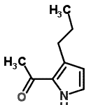 CAS 登录号：66786-07-0， 1-(3-丙基-1H-吡咯-2-基)乙酮