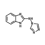 CAS#: 667908-28-3, N-(4H-1,2,4-Triazol-4-yl)-1H-benzimidazol-2-amine