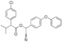 CAS 登录号：66827-38-1， 2-(4-氯苯基)-2-异丙基乙酸氰基(4-苯氧基苯基)甲基酯