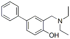 CAS#: 66840-00-4, 3-[(Diethylamino)Methyl]Biphenyl-4-Ol