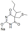 CAS#: 66842-98-6, 5-(1-Methylbutyl)-5-(Methylthiomethyl)-2-Sodiooxy-4,6(1H,5H)-Pyrimidinedione