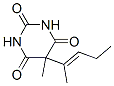 CAS 登录号:66843-00-3, 5-甲基-5-(1-甲基-1-丁烯基)巴比妥酸
