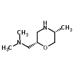 CAS#: 668434-95-5, N,N-Dimethyl-1-[(2S,5R)-5-methyl-2-morpholinyl]methanamine