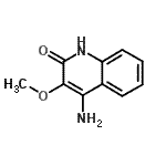CAS#: 668469-57-6, 4-Amino-3-methoxy-2-quinolinol