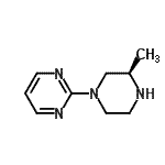 CAS#: 668484-57-9, 2-[(3R)-3-Methyl-1-piperazinyl]pyrimidine