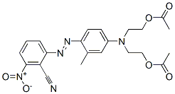 CAS#: 66882-16-4, 2-[[4-[(2-Cyano-3-Nitrophenyl)Azo]-m-Tolyl](2-Acetoxyethyl)Amino]Ethyl Acetate