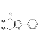 CAS#: 668990-46-3, 1-(2-Ethyl-5-phenyl-3-furyl)ethanone