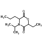 CAS#: 668995-72-0, 6-Ethyl-4-isopropyl-3-propyl-2,5-morpholinedione