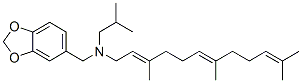 CAS#: 66903-19-3, N-(2-Methylpropyl)-N-(3,7,11-Trimethyl-2,6,10-Dodecatrienyl)-1,3-Benzodioxole-5-Methanamine