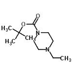 CAS#: 669050-80-0, 2-Methyl-2-propanyl 4-ethyl-1-piperazinecarboxylate