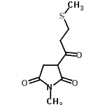 CAS#: 669057-21-0, 1-Methyl-3-[3-(methylsulfanyl)propanoyl]-2,5-pyrrolidinedione