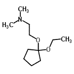 CAS#: 669065-87-6, 2-[(1-Ethoxycyclopentyl)oxy]-N,N-dimethylethanamine