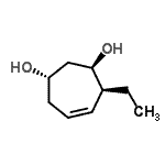 CAS#: 669078-51-7, (1S,3R,4S)-4-Ethyl-5-cycloheptene-1,3-diol