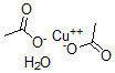 CAS 登录号：66923-66-8， 乙酸铜盐水合物