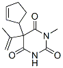 CAS#: 66940-66-7, 5-(2-Cyclopentenyl)-1-Methyl-5-(1-Methylvinyl)-2,4,6(1H,3H,5H)-Pyrimidinetrione