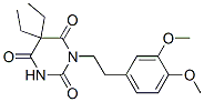 CAS#: 66940-80-5, 5,5-Diethyl-1-(3,4-Dimethoxyphenethyl)Barbituric Acid