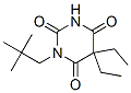 CAS 登录号:66940-82-7, 5,5-二乙基-1-(2,2-二甲基丙基)巴比妥酸