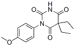CAS#: 66940-92-9, 5,5-Diethyl-1-(4-Methoxyphenyl)-2,4,6(1H,3H,5H)-Pyrimidinetrione