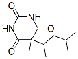 CAS 登录号:66940-99-6, 5-(1,3-二甲基丁基)-5-甲基-2,4,6(1H,3H,5H)-嘧啶三酮