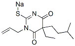 CAS#: 66941-64-8, 1-Allyl-5-Ethyl-5-Isopentyl-2-Sodiothio-4,6(1H,5H)-Pyrimidinedione