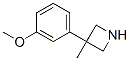 CAS#: 66968-19-2, 3-(3-Methoxyphenyl)-3-Methylazetidine