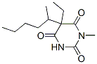 CAS 登录号:66968-88-5, 5-乙基-1-甲基-5-(1-甲基戊基)巴比妥酸